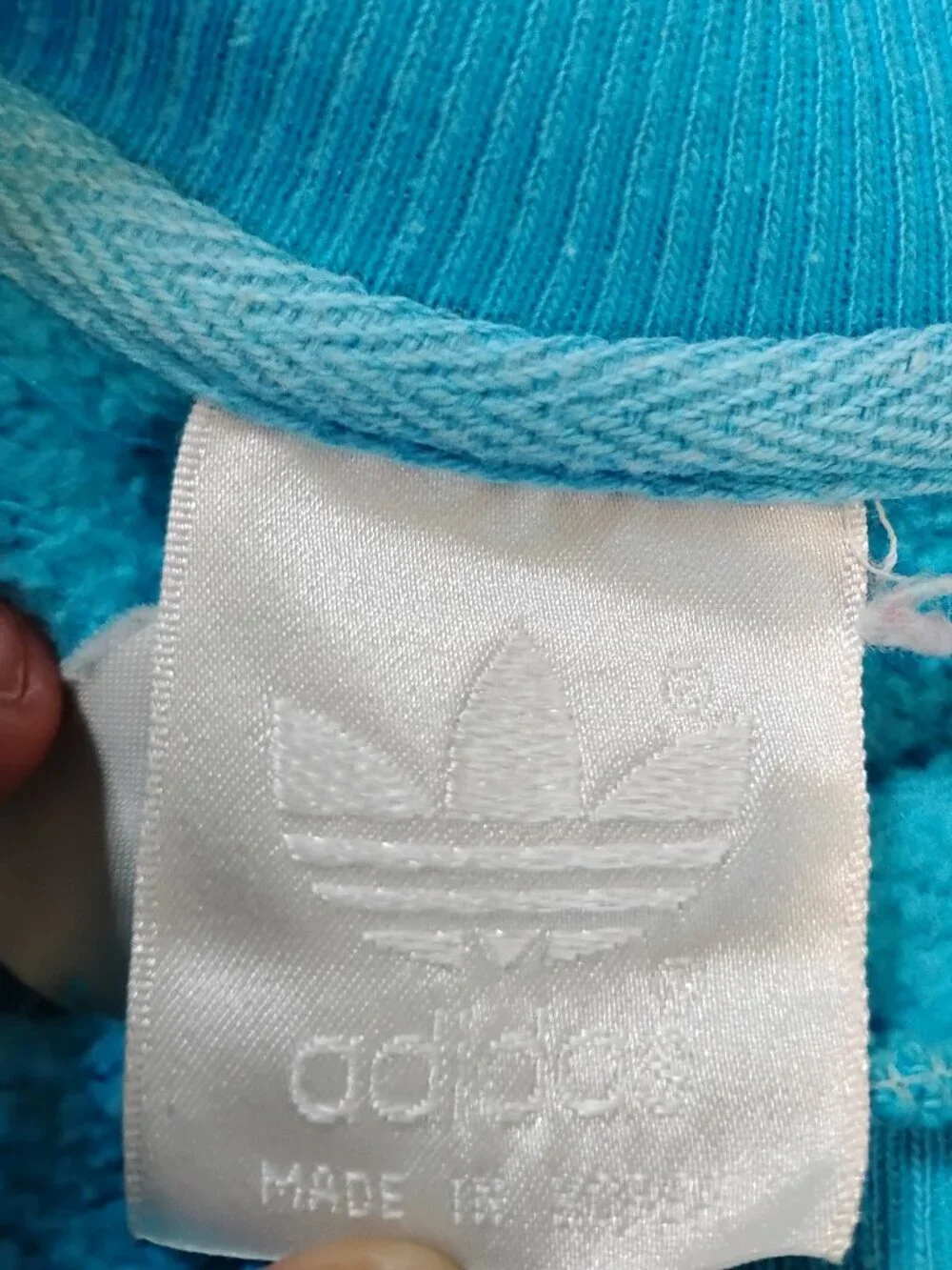 Vintage 80s Adidas Trefoil Logo Crewneck Sweatshirt